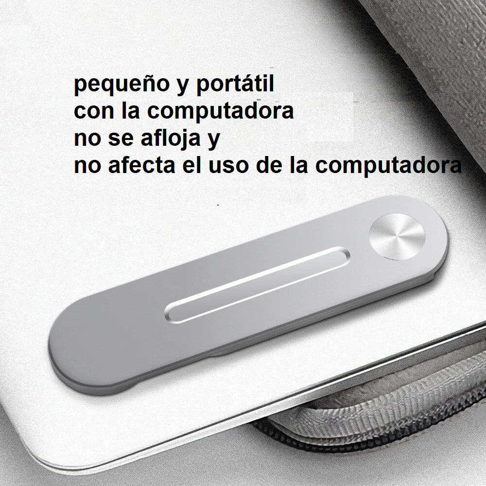 Soporte De Celular Magnetico Aluminio Para Notebook Macbook-2