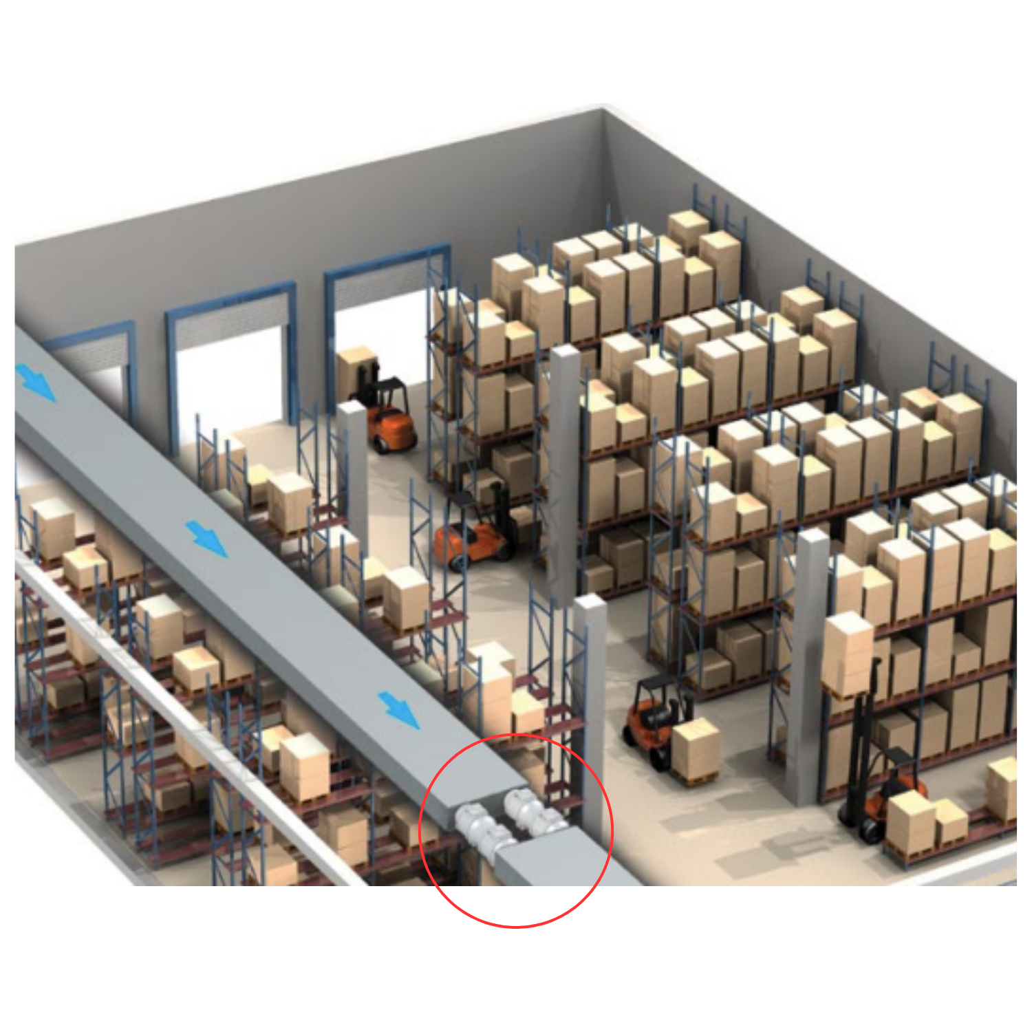 Ventilador Helicocentrífugo en Línea Airolite TT 125 S-4