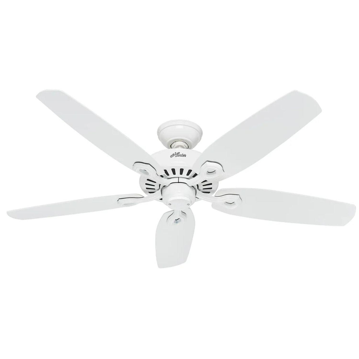 VENTILADOR DE TECHO HUNTER BUILDER ELITE BLANCO 52-0