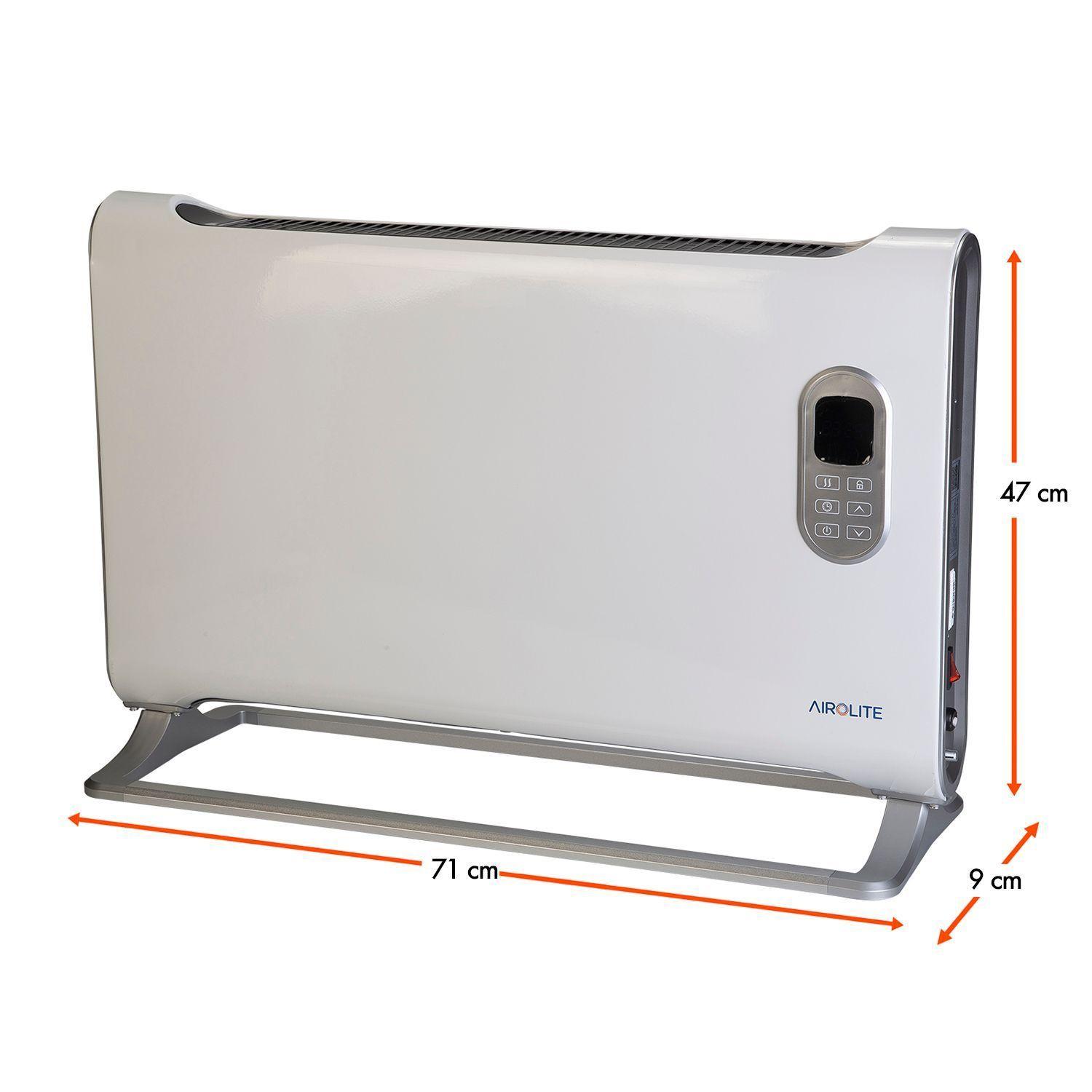Convector Eléctrico Airolite CO1500T 1500W WiFi Blanco-2