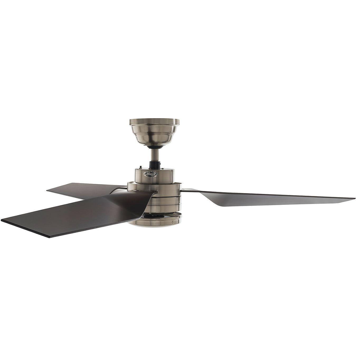 VENTILADOR TECHO HUNTER FLIGHT NIQUEL-6
