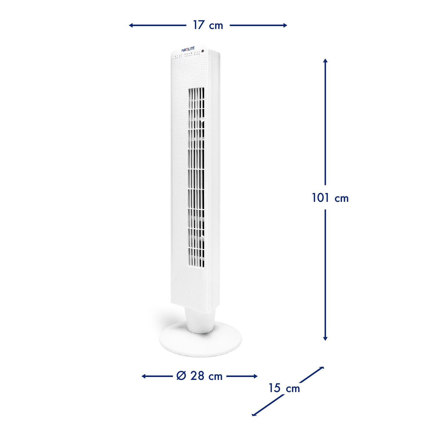 VENTILADOR TORRE VT06R AIROLITE C/CONTROL REMOTO-5