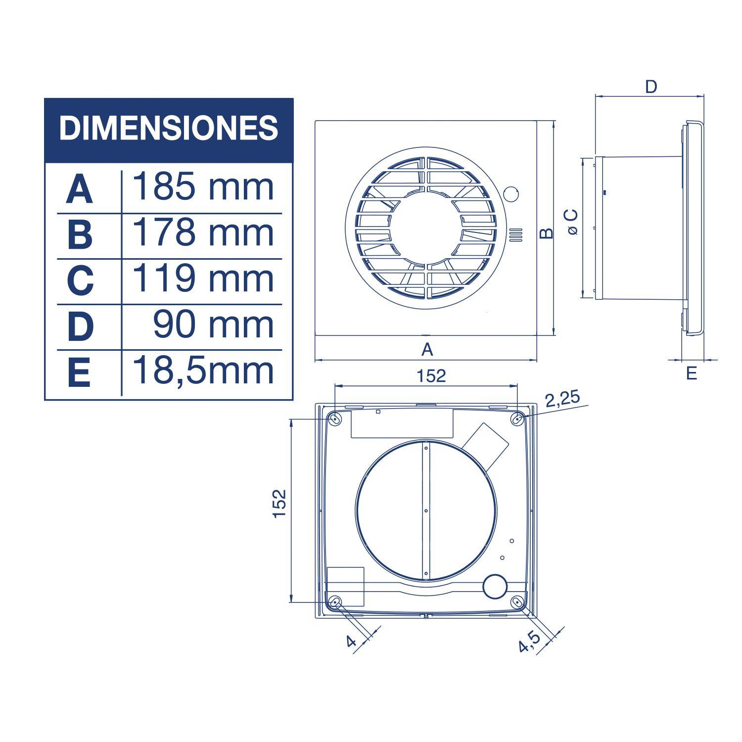 EXTRACTOR AIROLITE FILO MFT 120-5