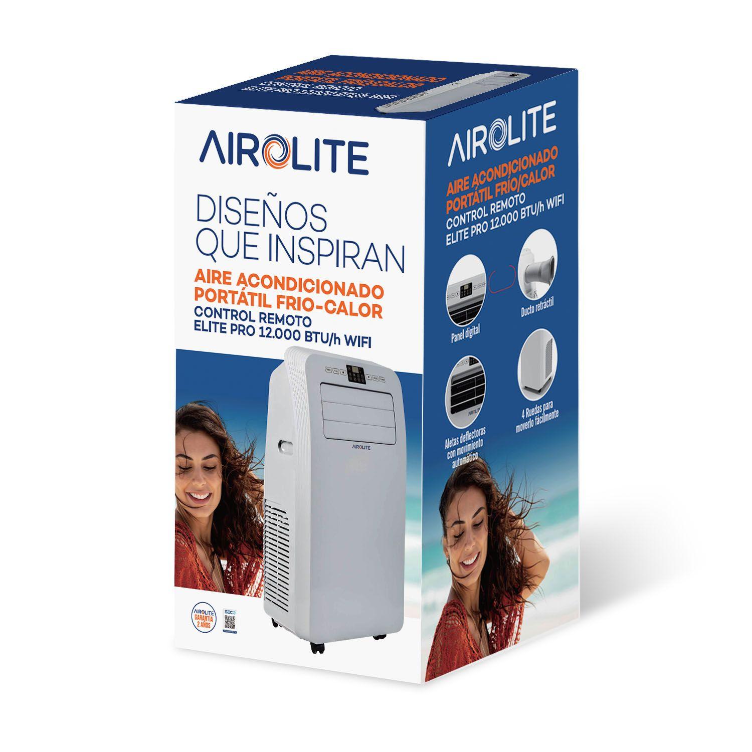 Aire Acond Portátil Frío/Calor Elite II Pro 12000 BTU WIFI-5