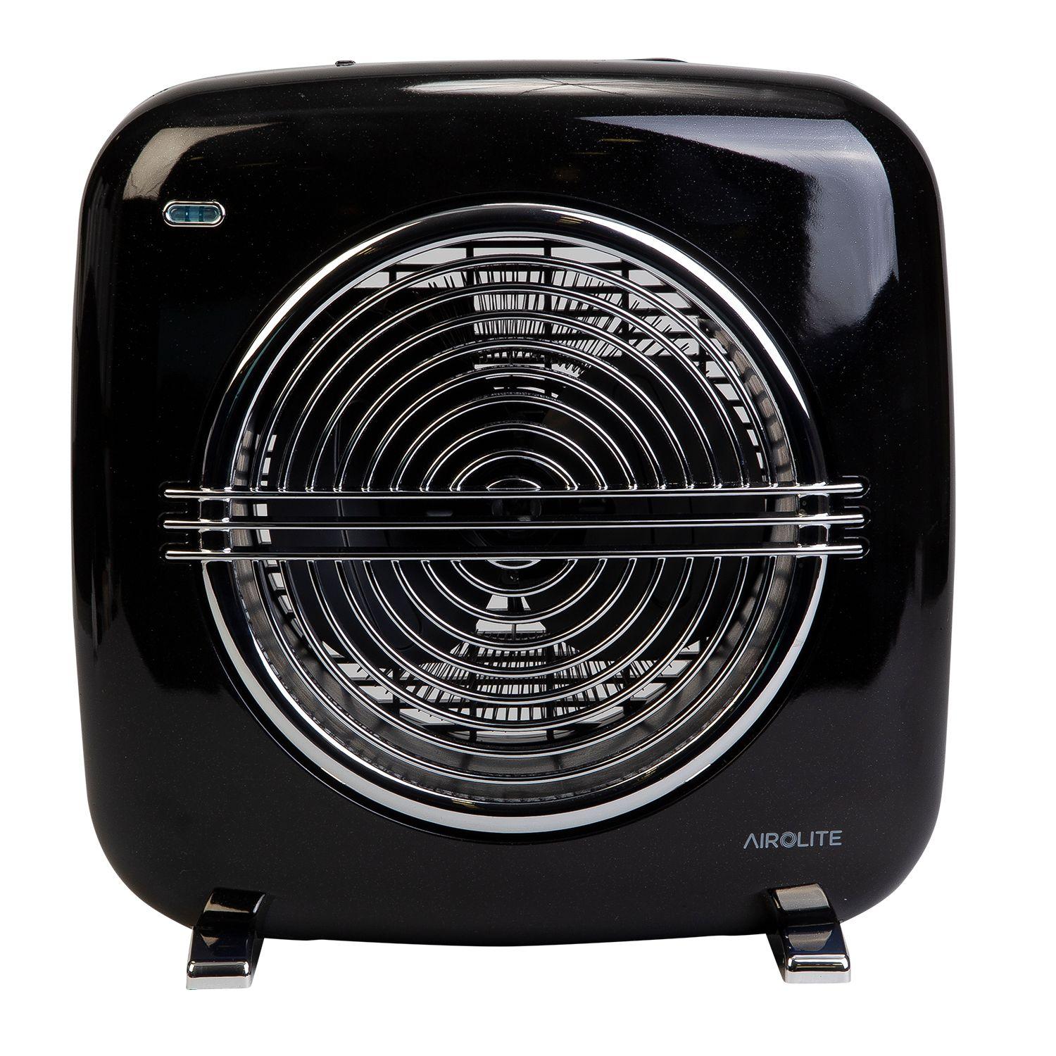 PACK X2 CHIMENEA ELECTRICA HTV 200R + TERMOVENTILADOR VINTAGE NEGRO HT RETRO 2000N-2