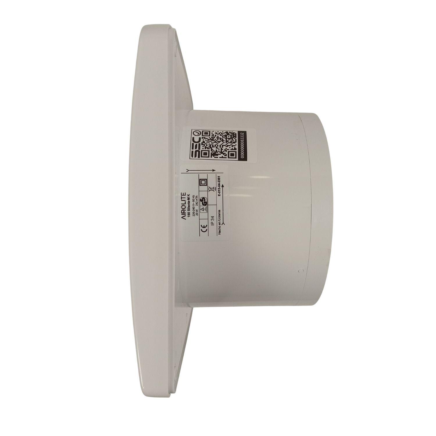 EXTRACTOR AIROLITE SILENTA 150 MK-2