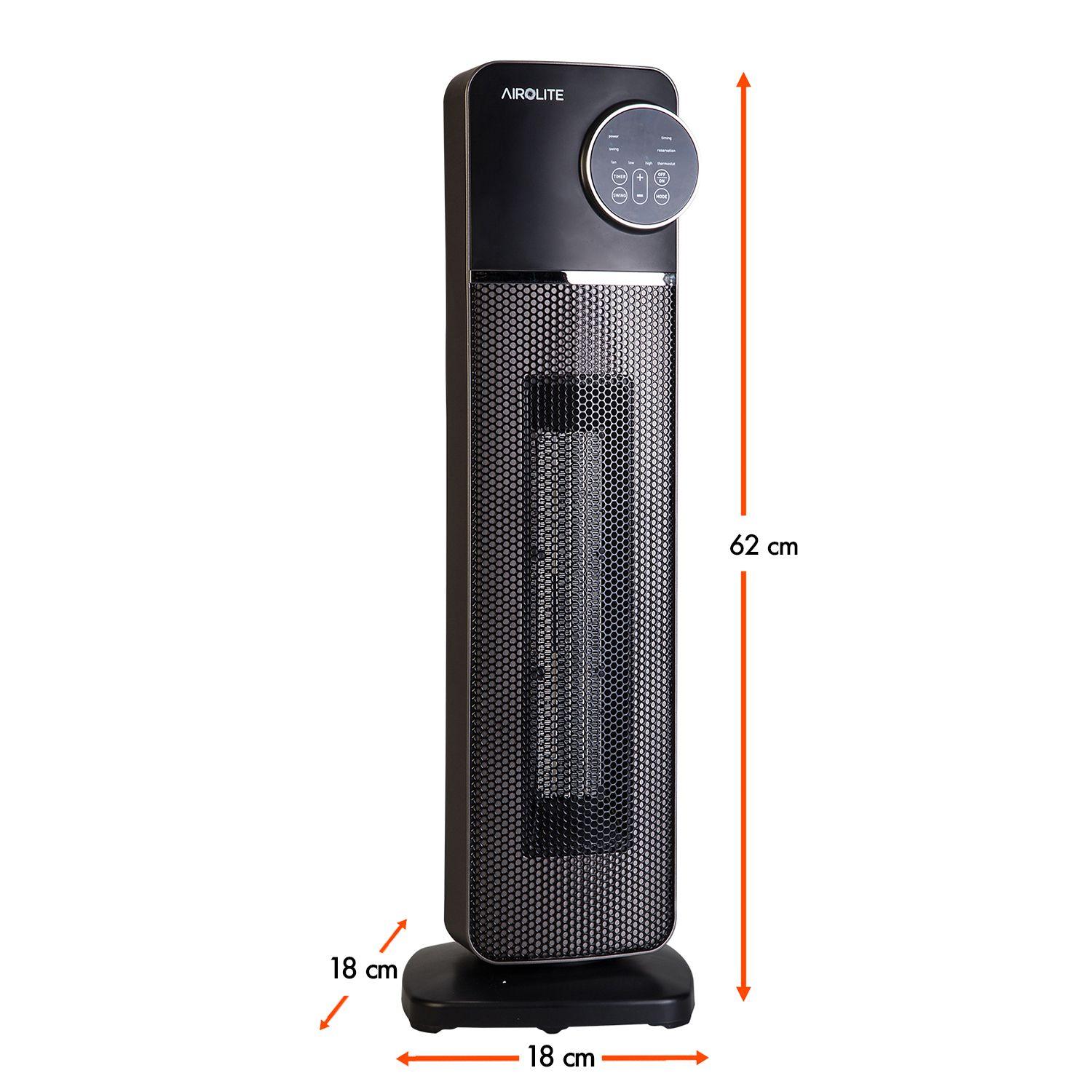 PACK X2 TERMOVENTILADOR CERÁMICO DIGITAL 2000W HTC2022 RC-8