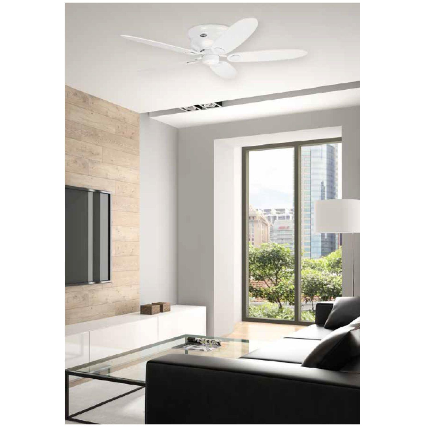 VENTILADOR TECHO LOW PROFILE WHITE-4
