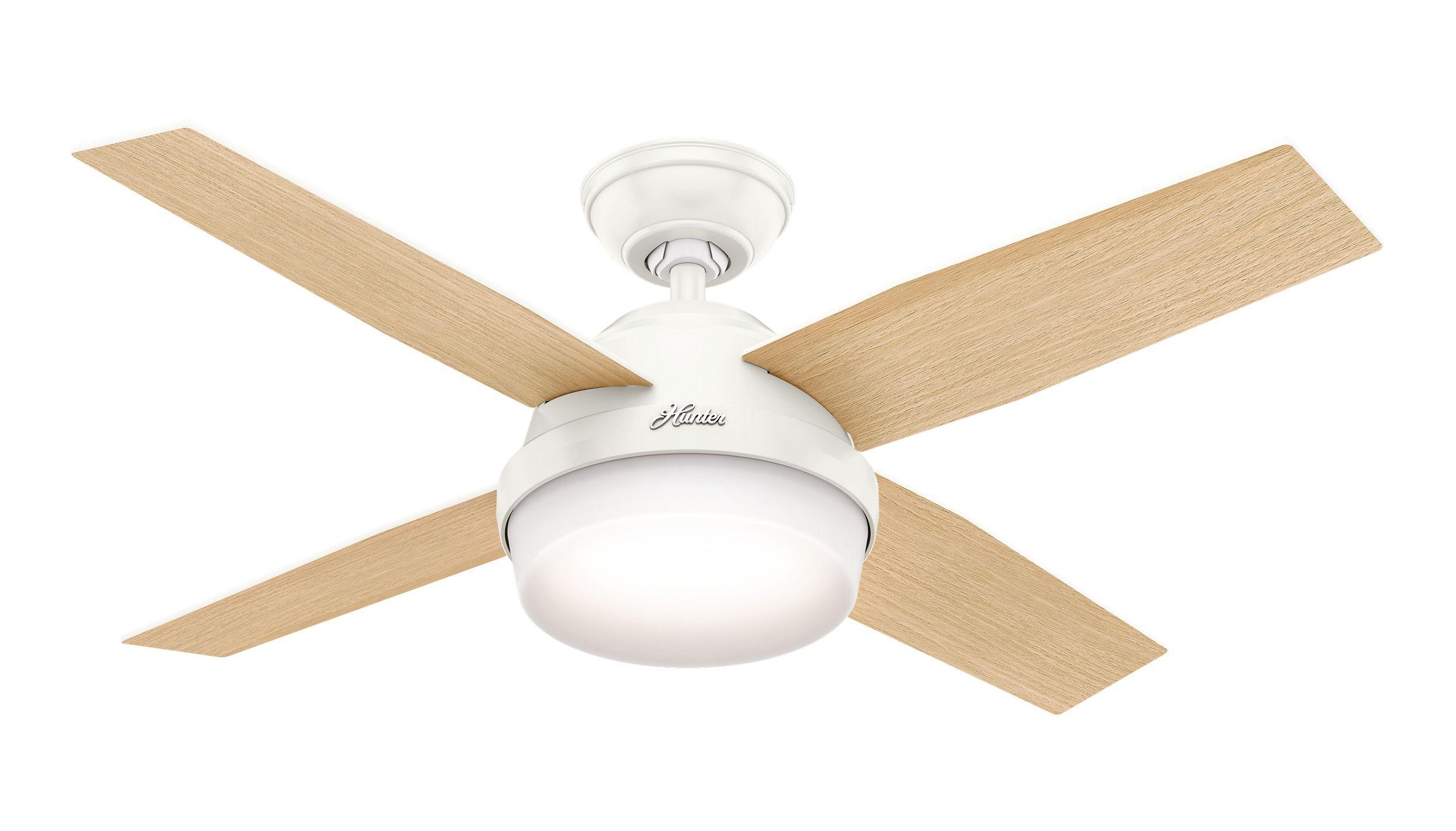 VENTILADOR DE TECHO HUNTER DANTE BLANCO 44-5