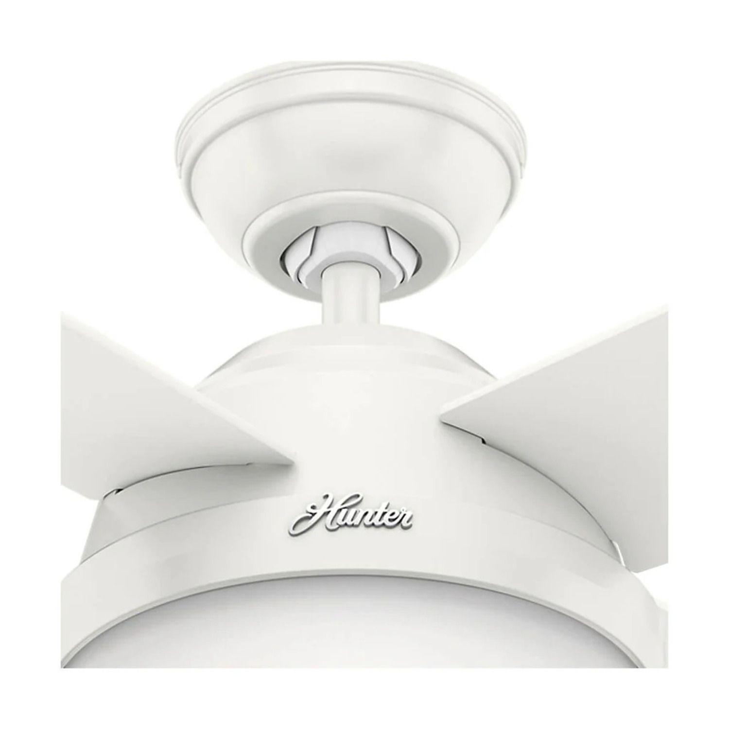 VENTILADOR DE TECHO HUNTER DANTE BLANCO 44-4