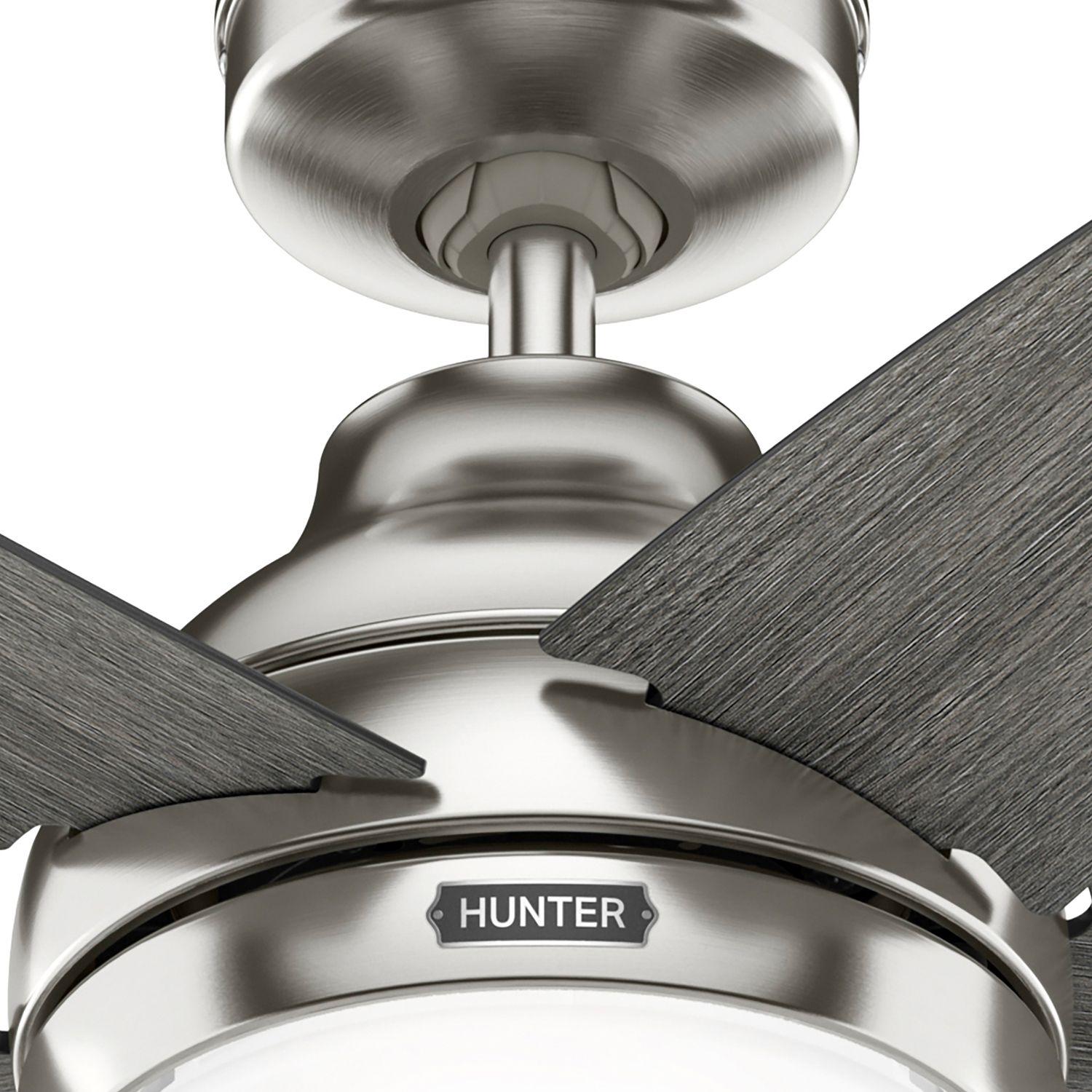 VENTILADOR DE TECHO HUNTER BERNARD 52”  CON LUZ-5
