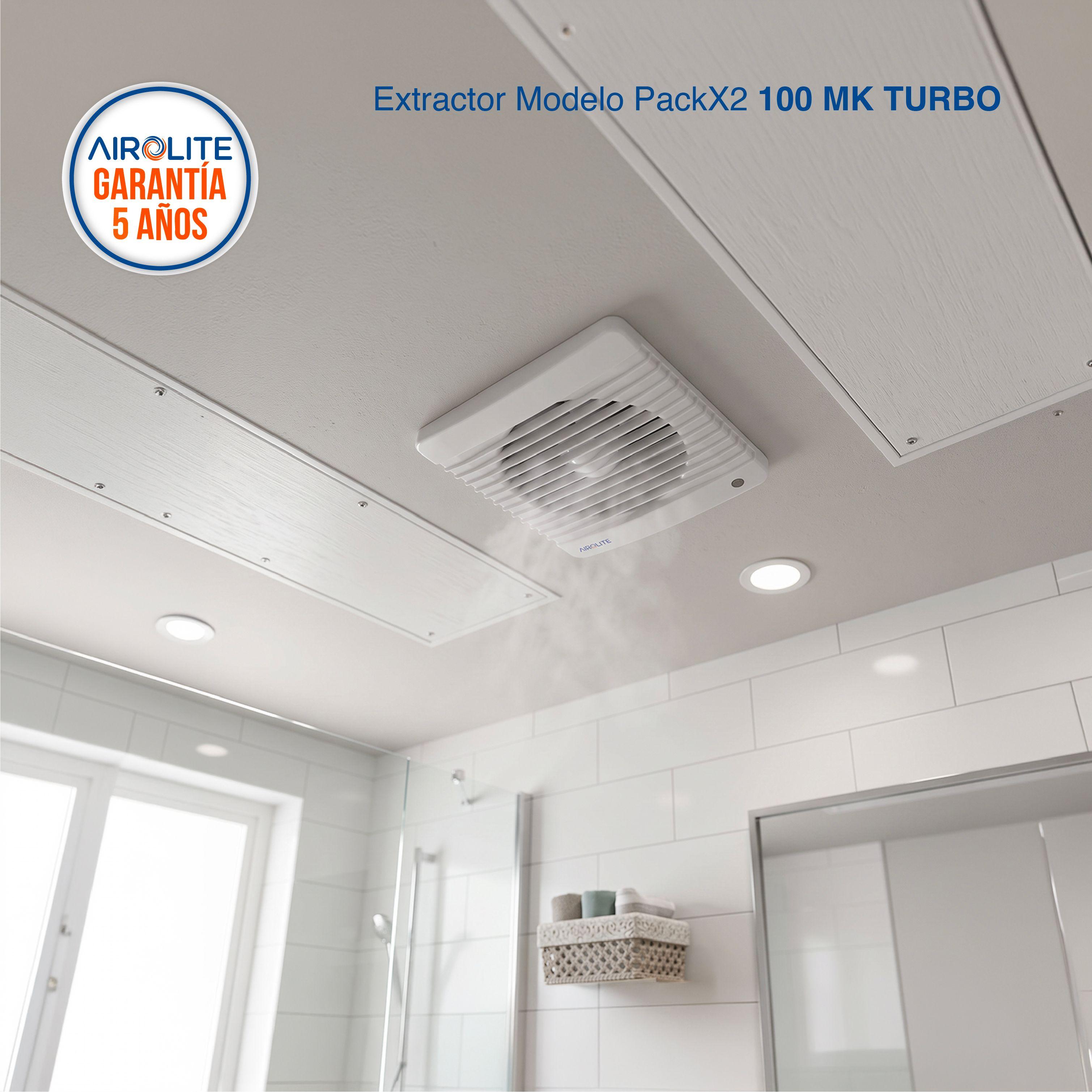 PACK X2  EXTRACTOR AIROLITE 100 MK TURBO-2