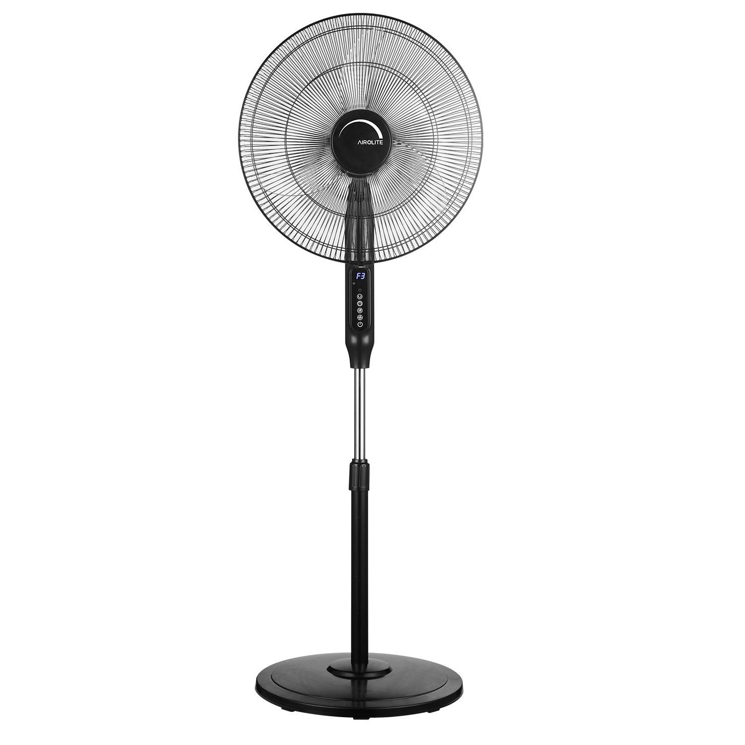 Ventilador Pedestal 18" V18P8R Black Airolite-4