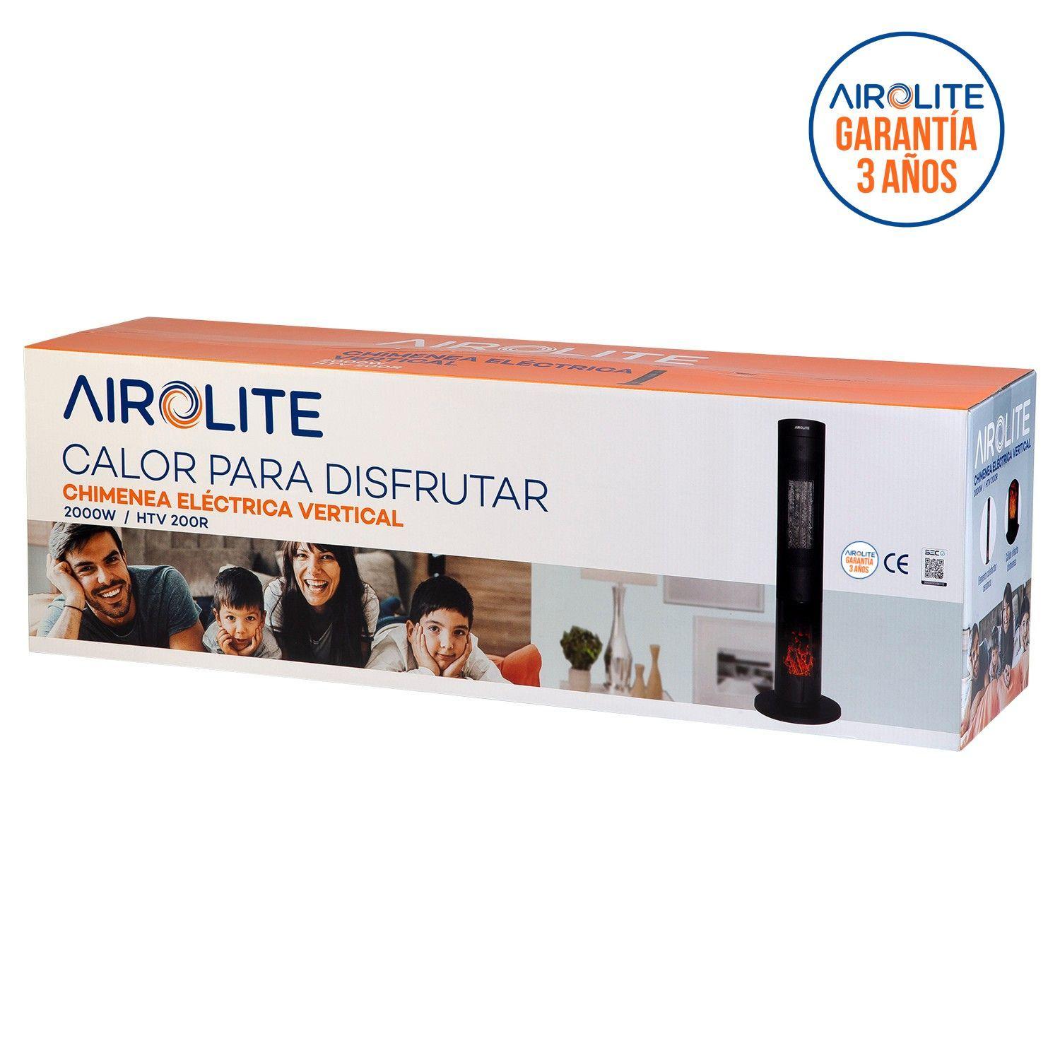 PACK X2  CHIMENEA ELECTRICA HTV 200R-8