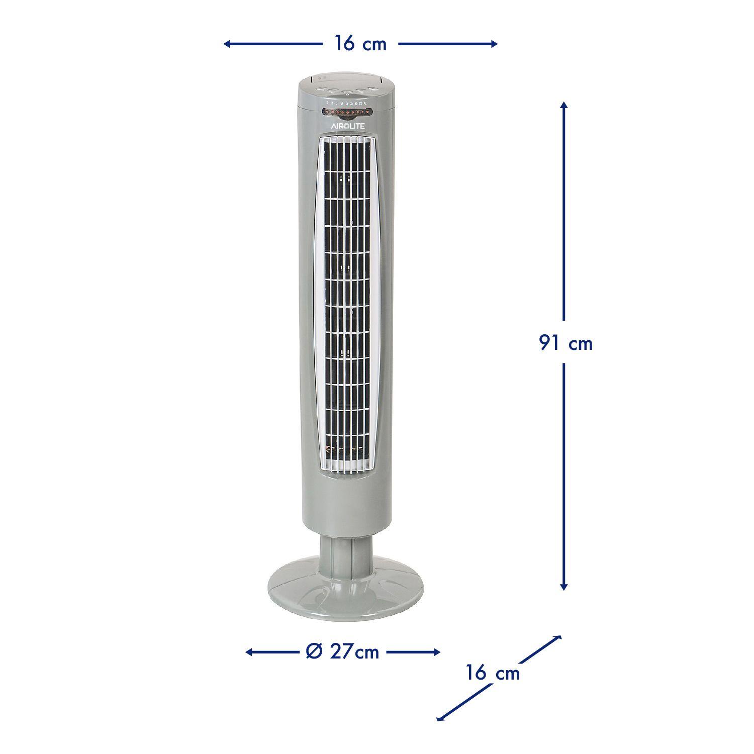 VENTILADOR TORRE VT04R AIROLITE C/CONTROL REMOTO-6