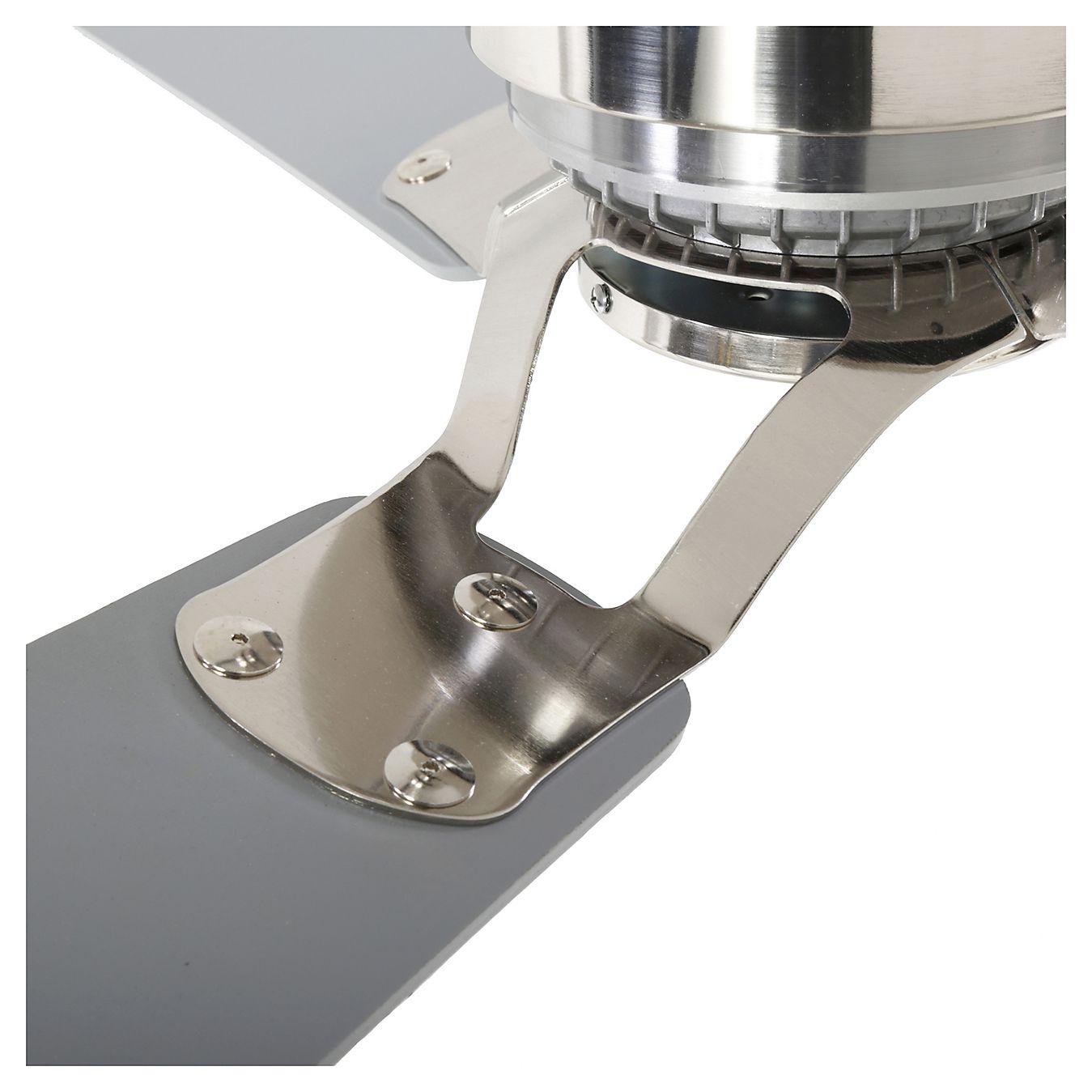 VENTILADOR TECHO HUNTER INDUSTRIE CROMO-3