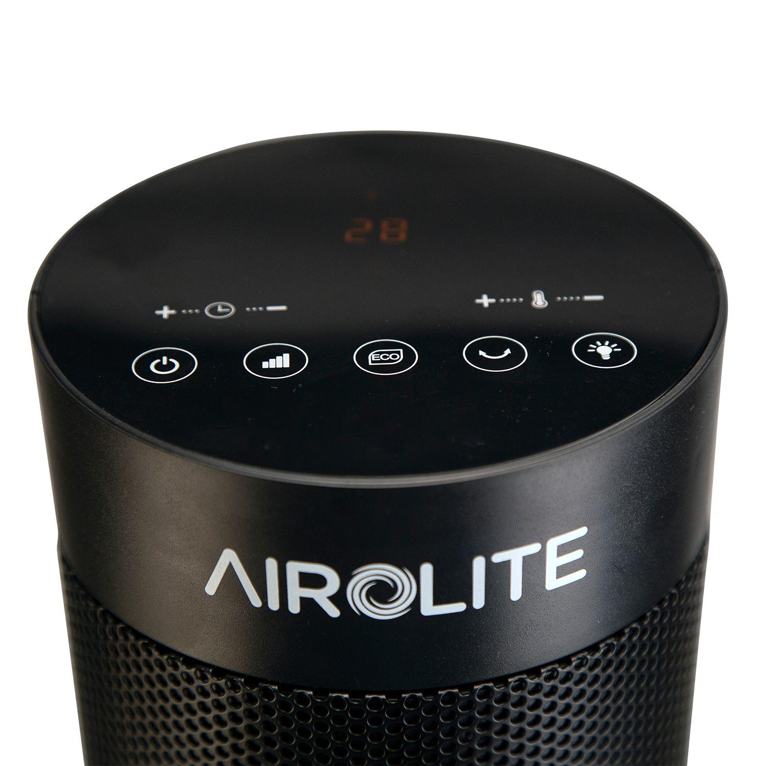 Chimenea Eléctrica Airolite HTV200R 2000W Negro-6