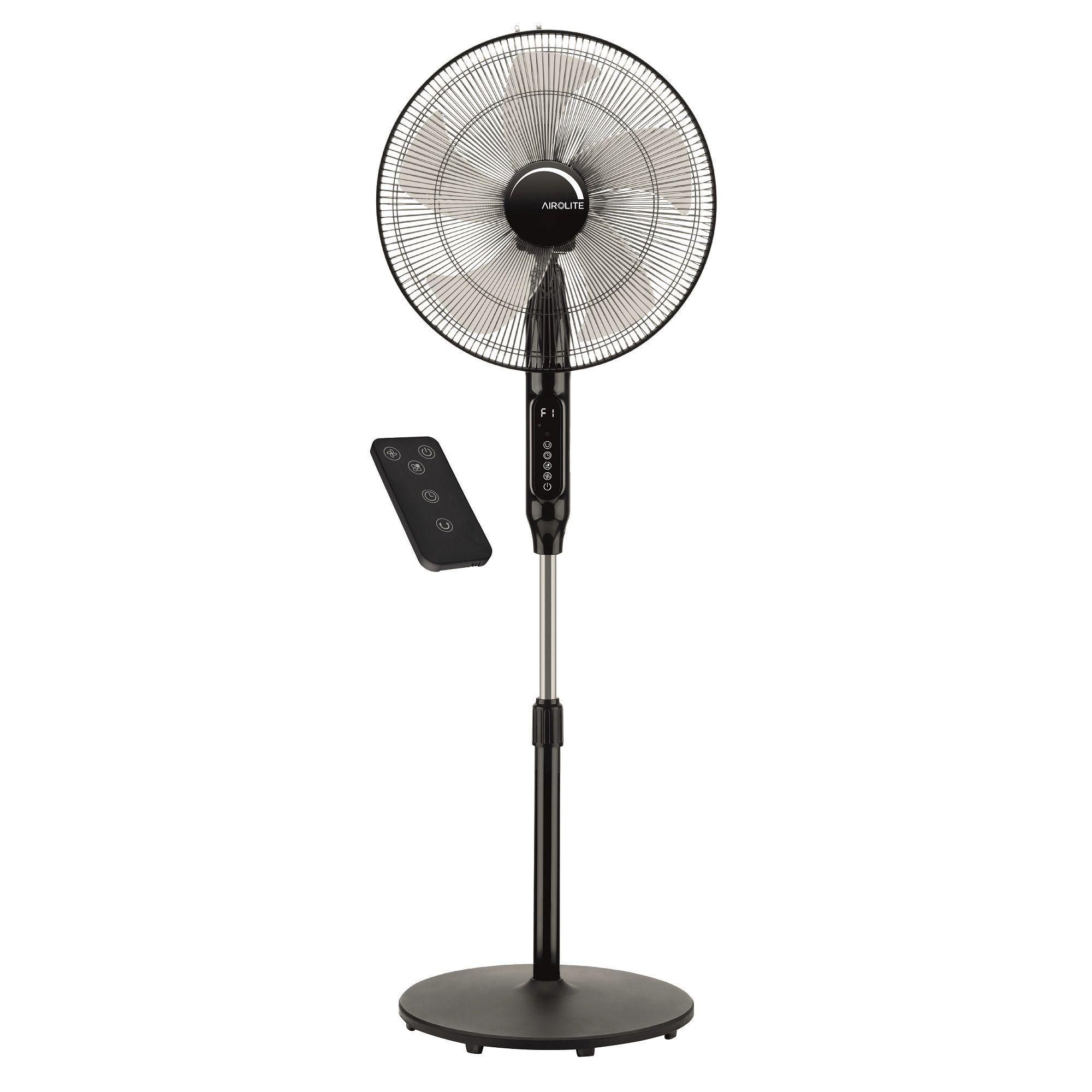 Ventilador Pedestal 16" V16p8r Black Airolite-0