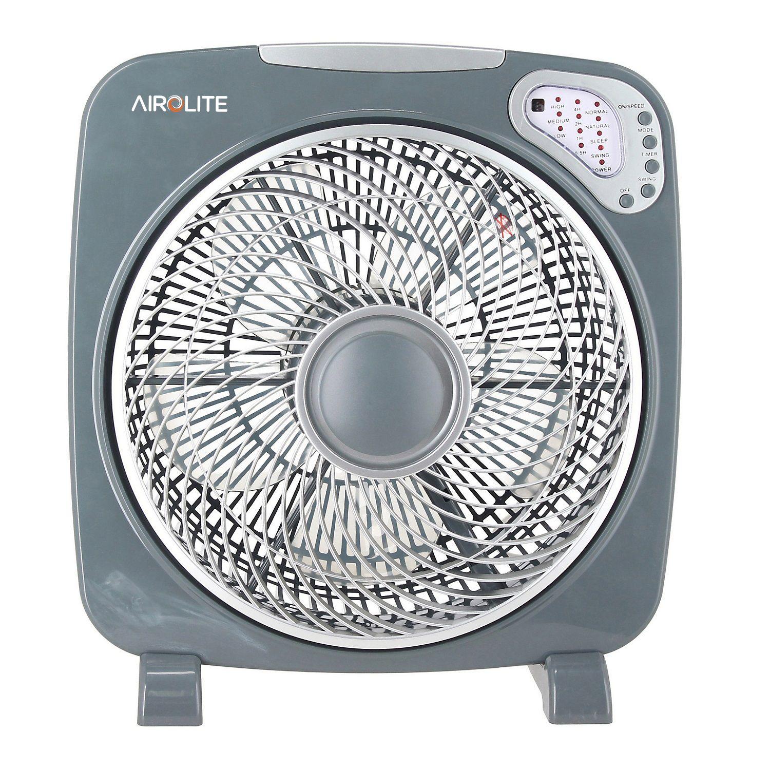 Ventilador Piso/mesa 12  C/r Y Timer V12a5r Airolite-0