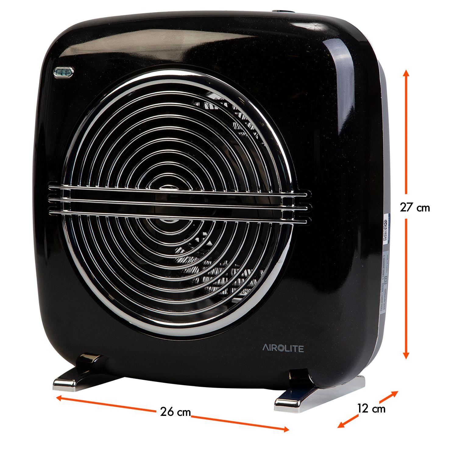 TERMOVENTILADOR VINTAGE NEGRO HT RETRO 2000N-5