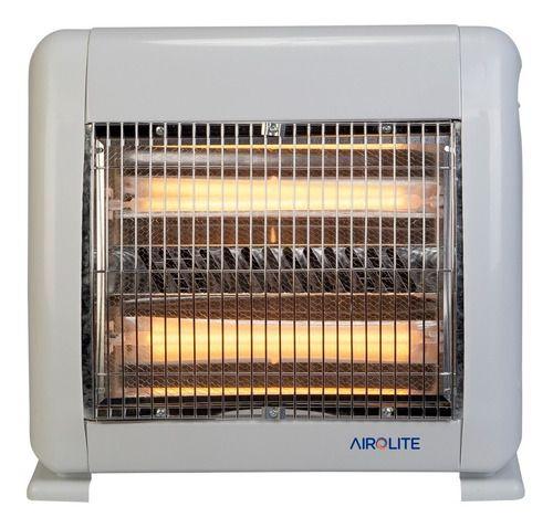 Calefactor Halógeno Airolite HA-10T 1000W 2 niveles Blanco-6