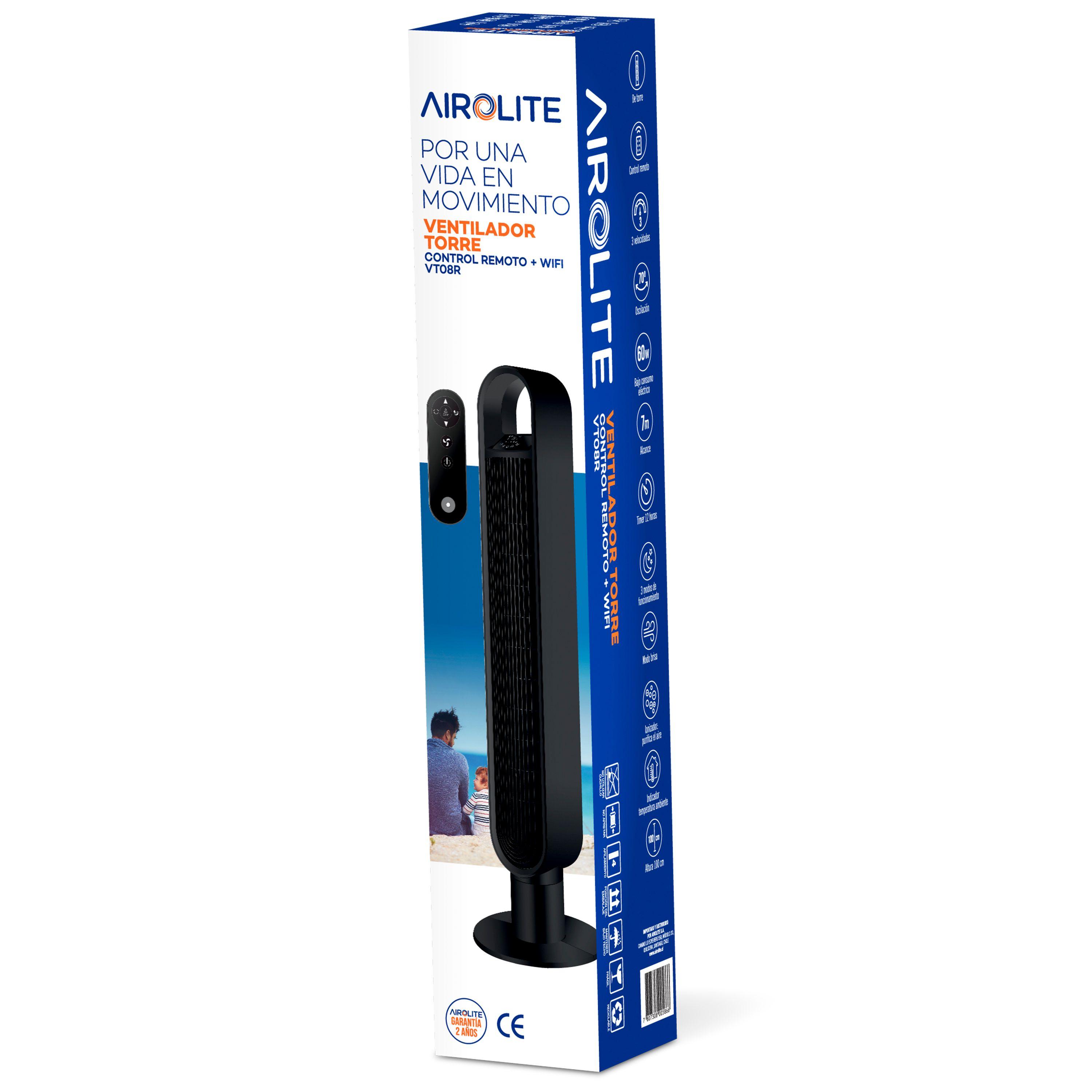 VENTILADOR TORRE VT08R WIFI C/CONTROL REMOTO-1