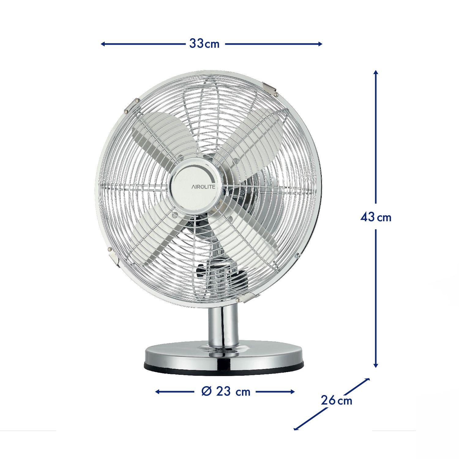 Ventilador Sobremesa 12  V12sm Metal Airolite-1