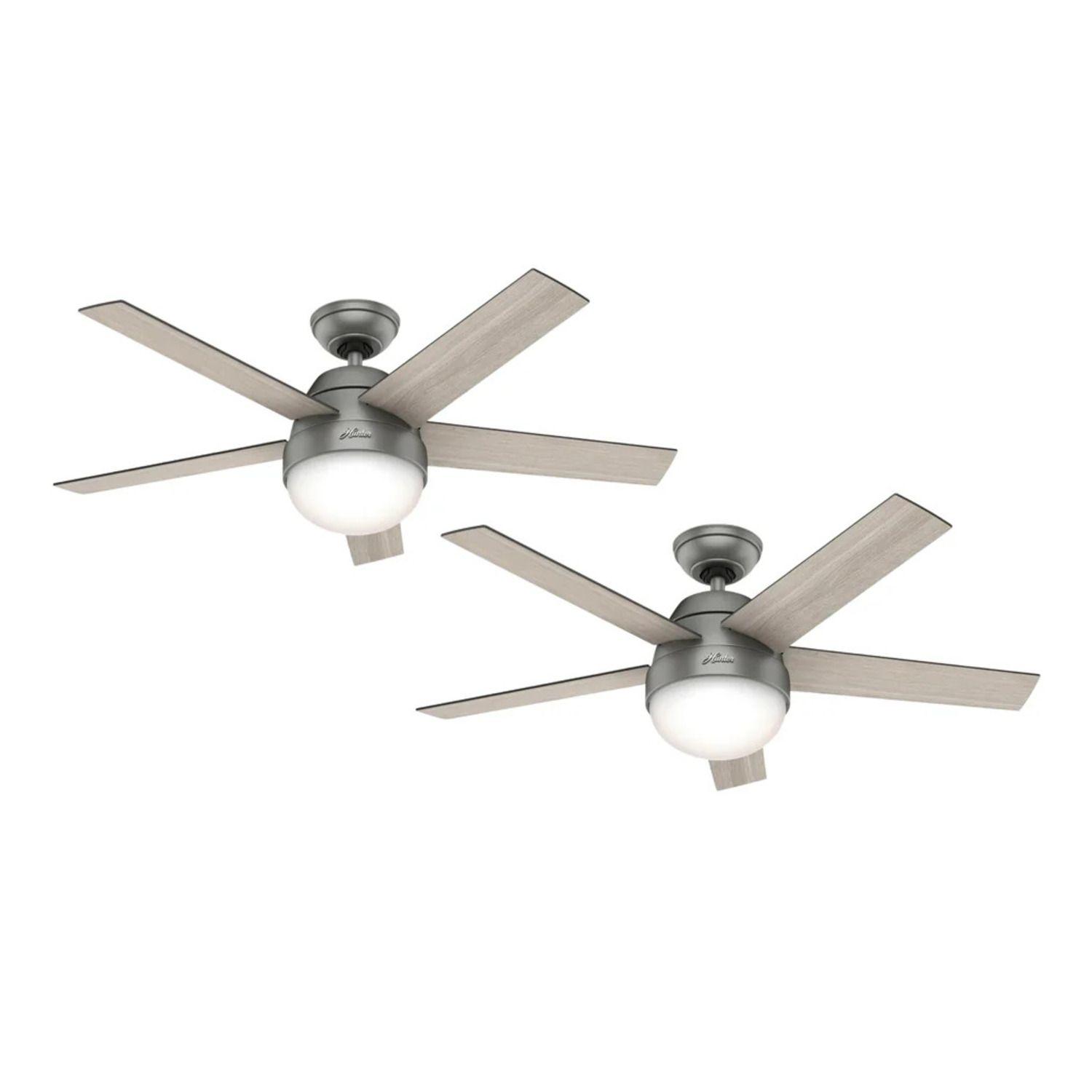 PACK X2 VENTILADOR DE TECHO HUNTER STILE 46-0