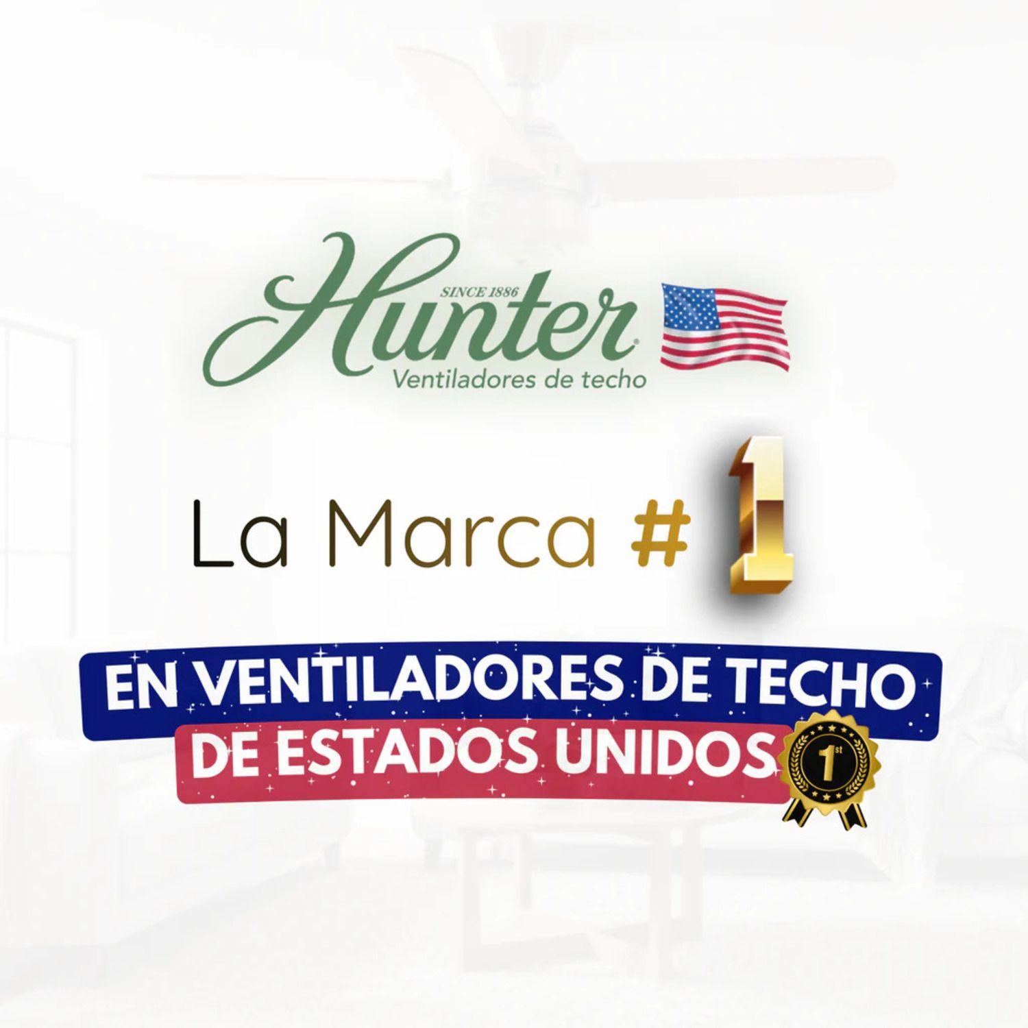 PACK X2 VENTILADOR DE TECHO HUNTER STILE 46-3
