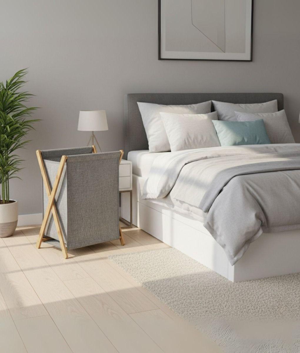 Canasto Almacenamiento Cesto Organizador Moderno Jhn-9