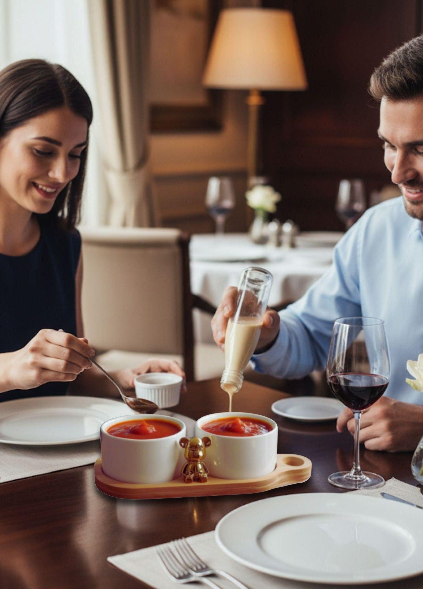 Bowl Decorativo Soporte Cuenco Servir Almacenamiento Jhn-4