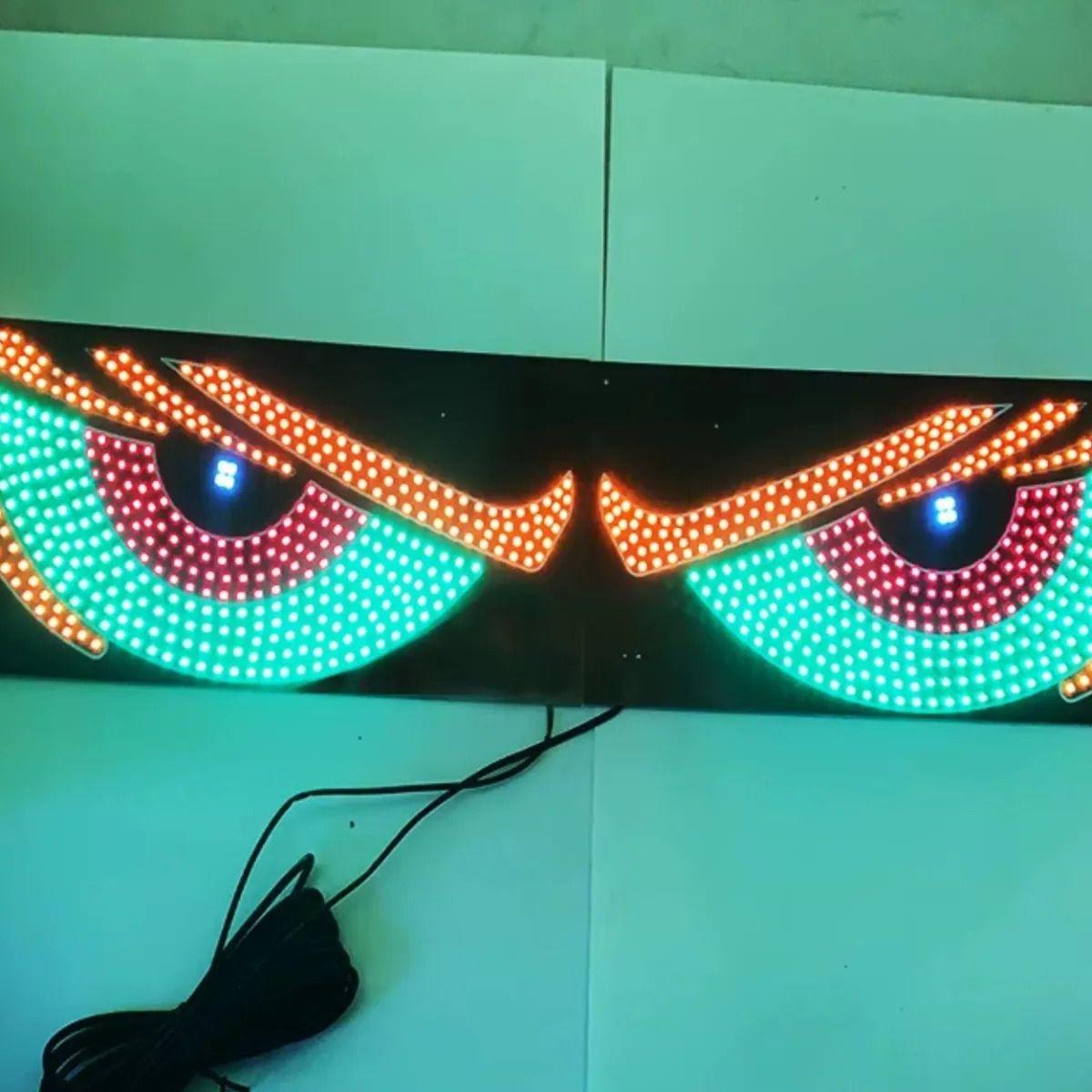 Luces Led Ojos Malvados Parabrisas Auto Camioneta ALJ-3