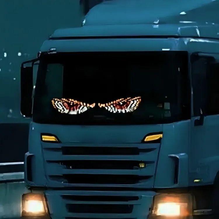 Luces Led Ojos Malvados Parabrisas Auto Camioneta ALJ-5