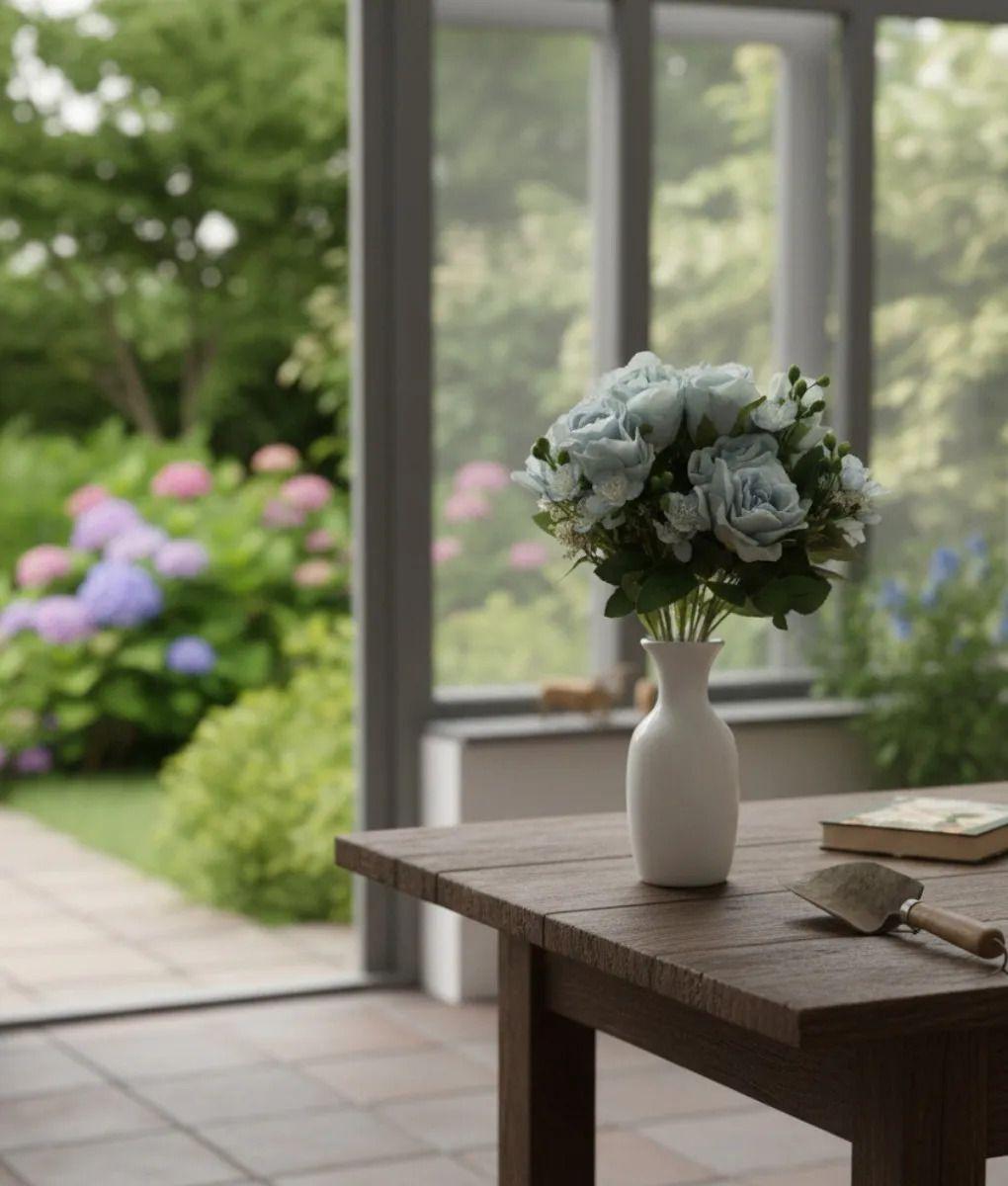 Ramo Artificial Flores Diseño Exquisito Decorativo Jhn-6