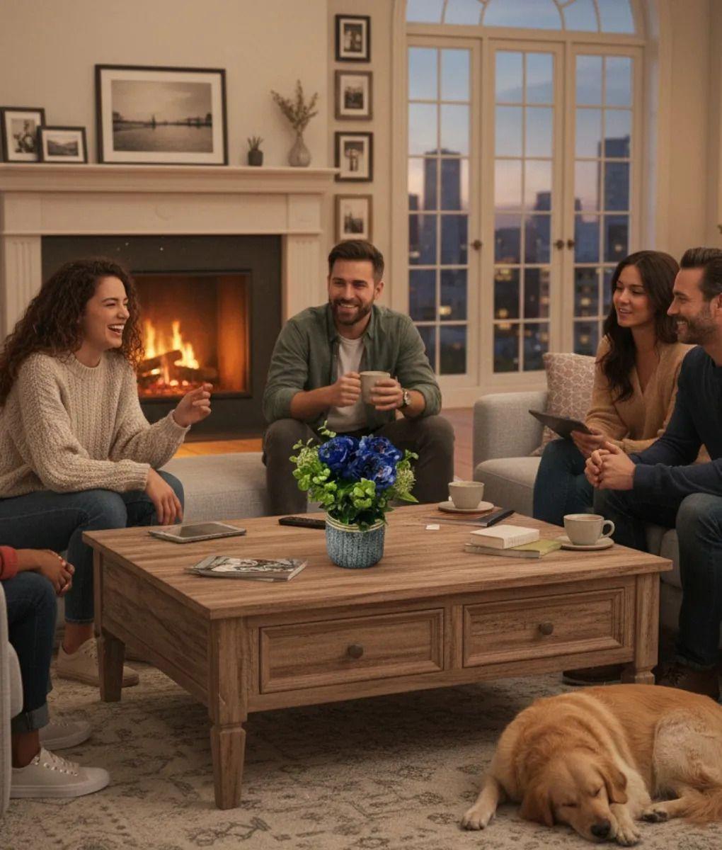 Planta Artificial Decorativa Belleza Floral Adorno Jhn-3