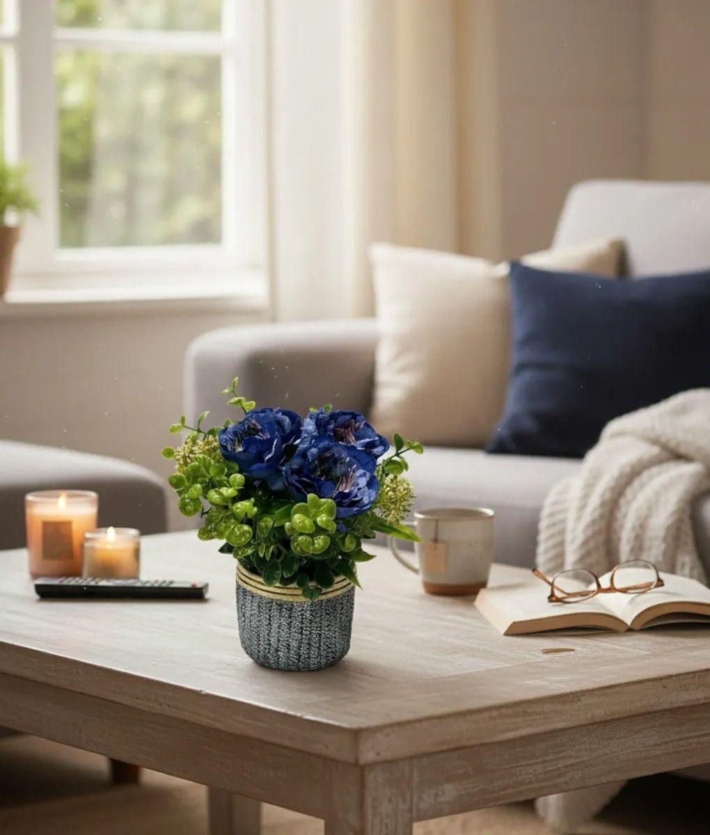 Planta Artificial Decorativa Belleza Floral Adorno Jhn-8