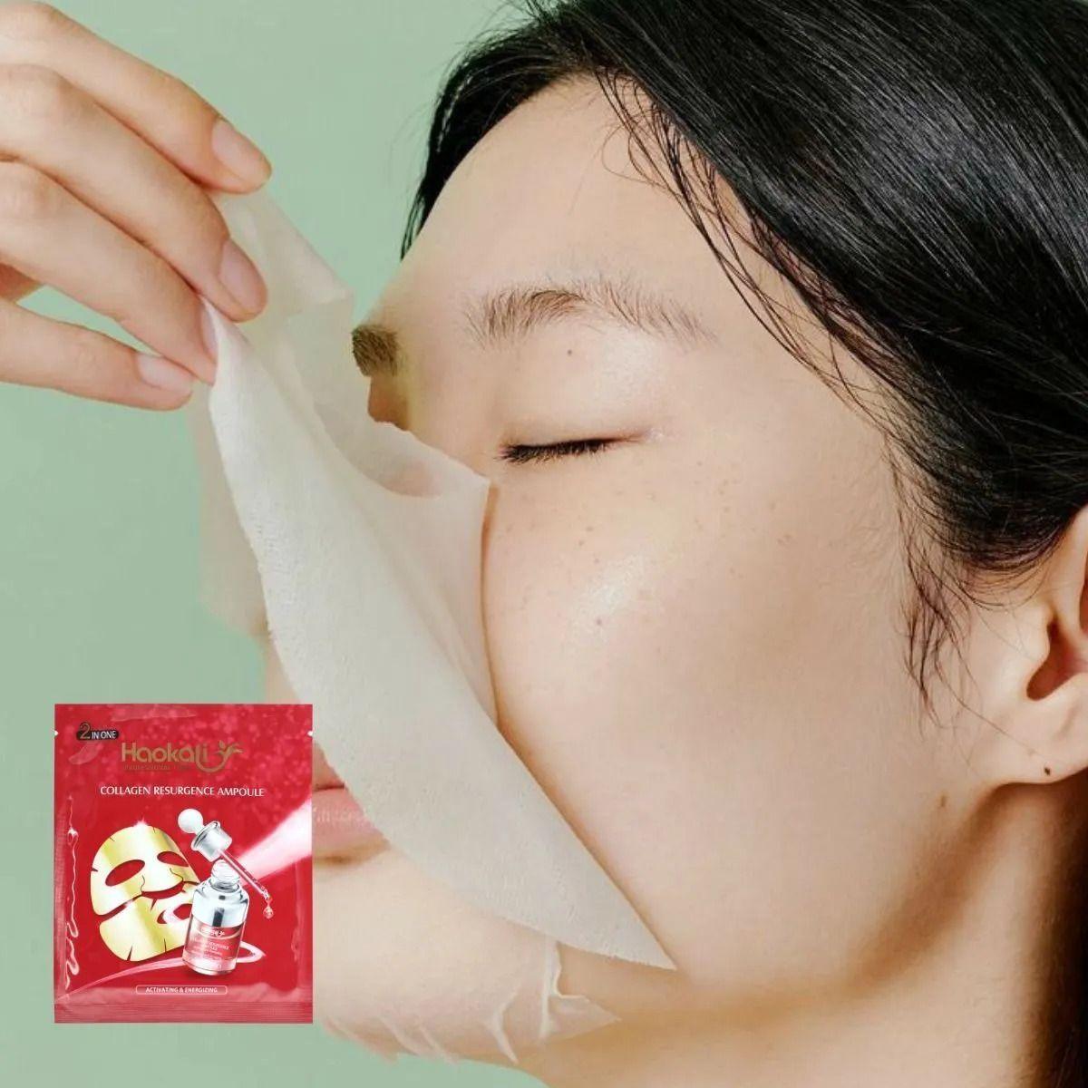 SET 2 MASCARILLAS FACIAL REAFIRMANTE DE COLAGENO LAU-5