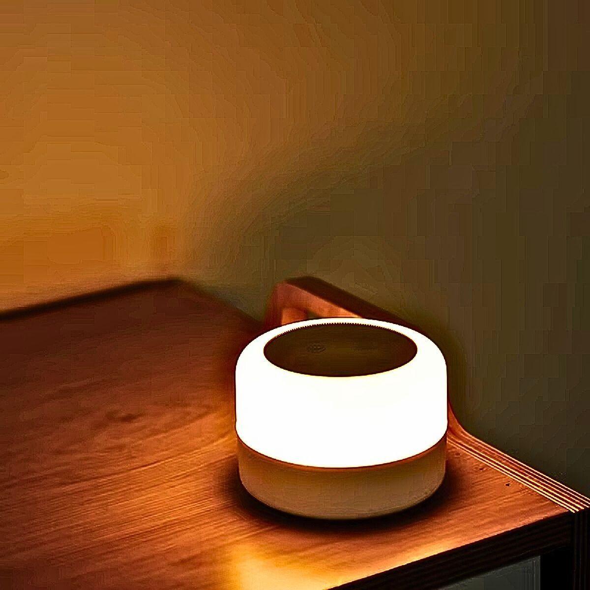 Monitor Ruido Blanco Luz Colores Melodías Relajante Bebé Lau-4