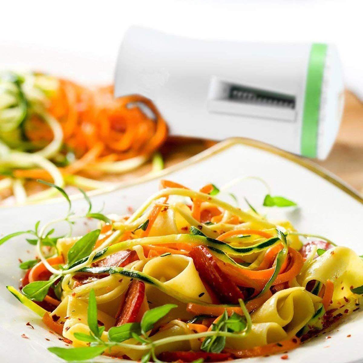 Espiralizador Verduras Máquina Fideos Calabacín Corte Rondon-5