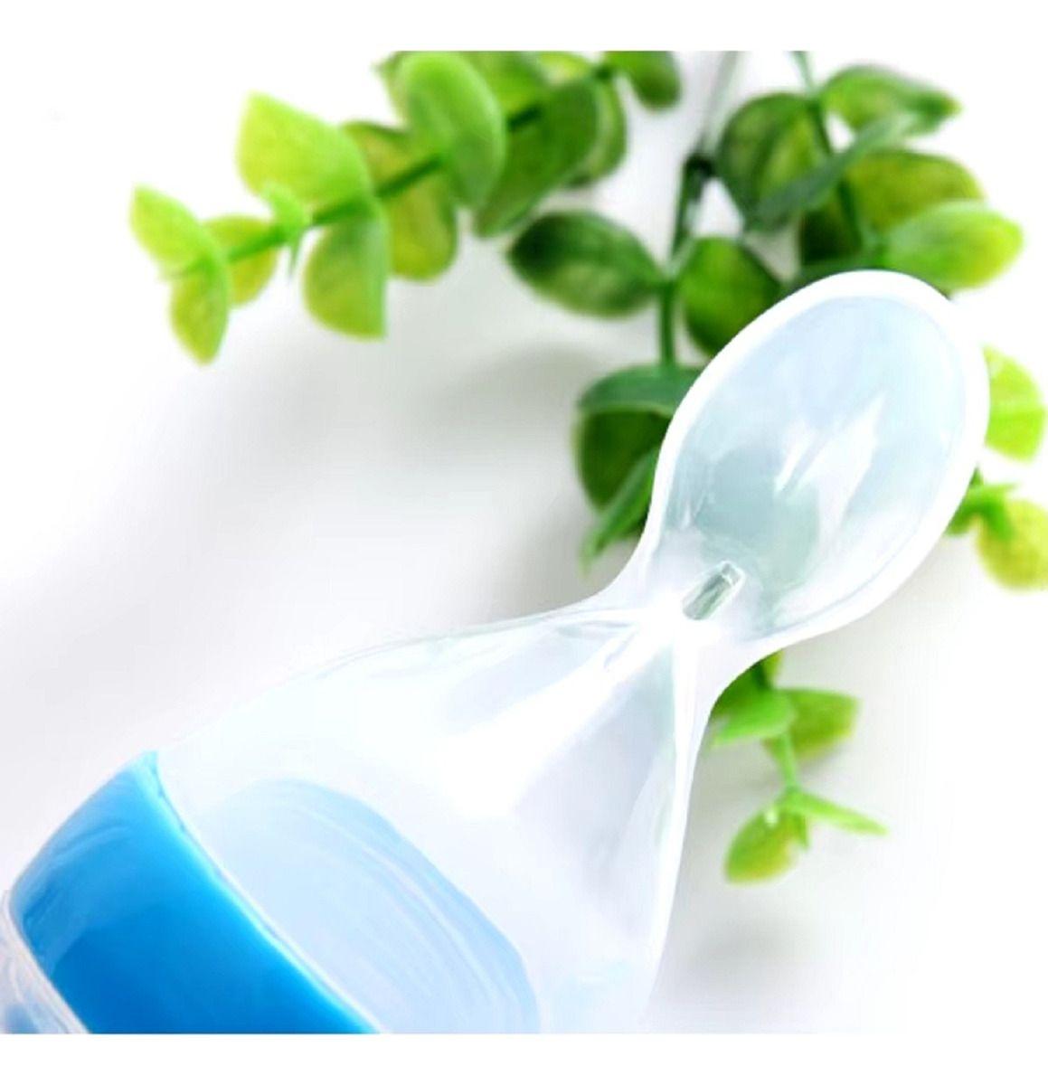 Set 4 Mamadera Silicona Cuchara  Alimentacion Bebe Lau-5