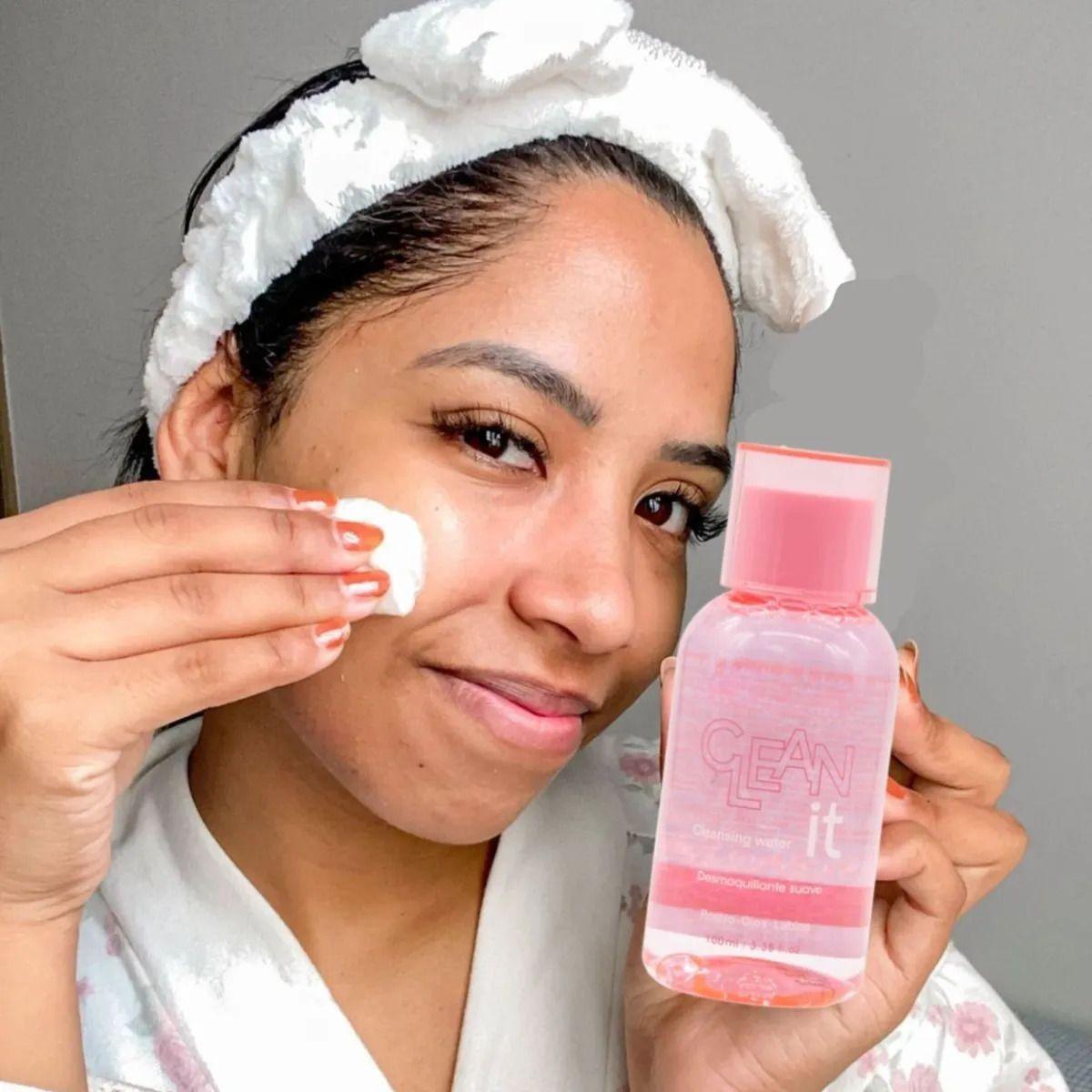Set 2 Desmaquillantes Facial Suave Efecto Purificante ALJ-8