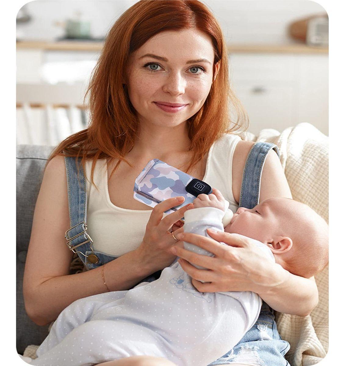 Calentador Mamadera Biberon Portatil Viajes Paseo Bebes Lau-9