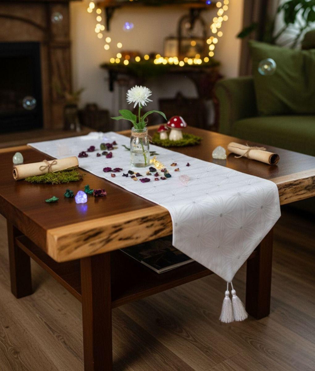 Camino Mesa Decorativo Estilo Nórdico Elegante Mantel Jhn-8