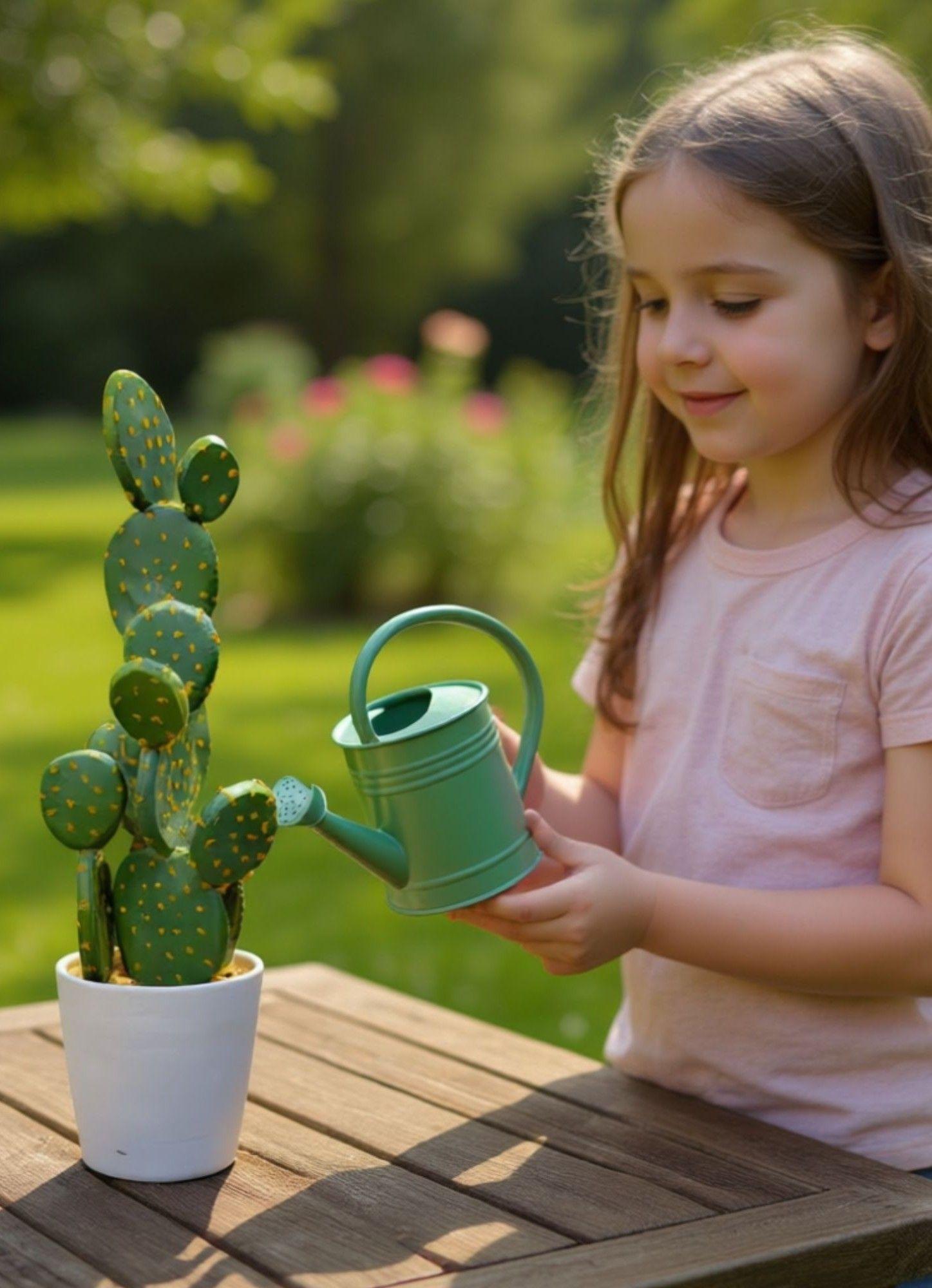 Planta Artificial Decorativa Cactus Opuntia Realista Jhn-2