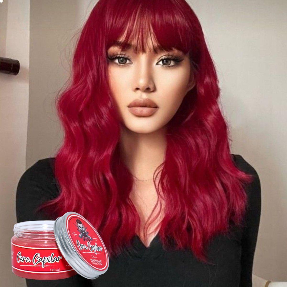 TRATAMIENTO CERA CAPILAR CON COLOR FIJACION CABELLO LAU-2