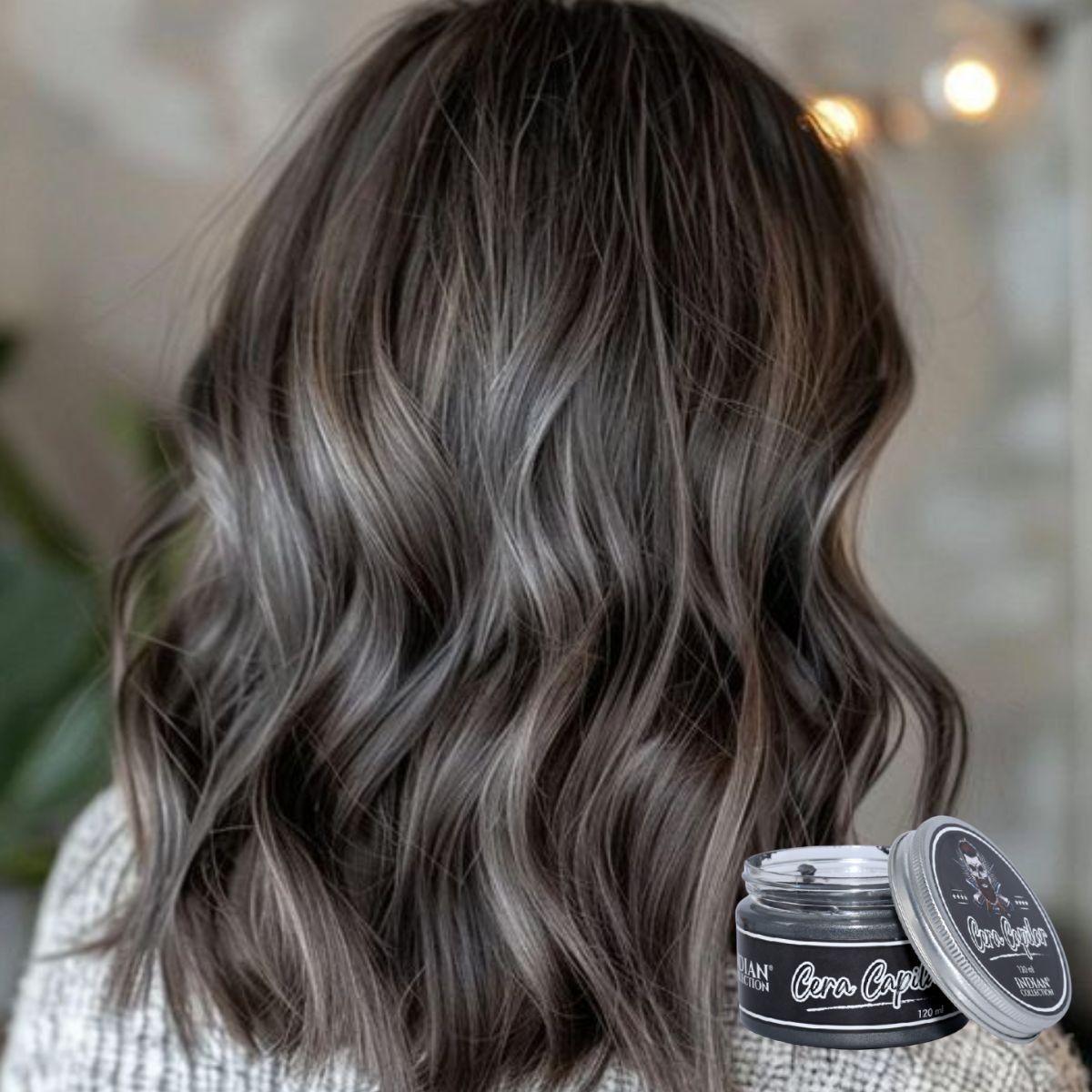 TRATAMIENTO CERA CAPILAR CON COLOR FIJACION CABELLO LAU-3