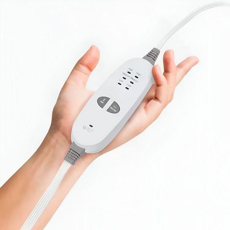 Frazada Masajeadora Sherpa Caliente Relajante 3 Modos Lau-2