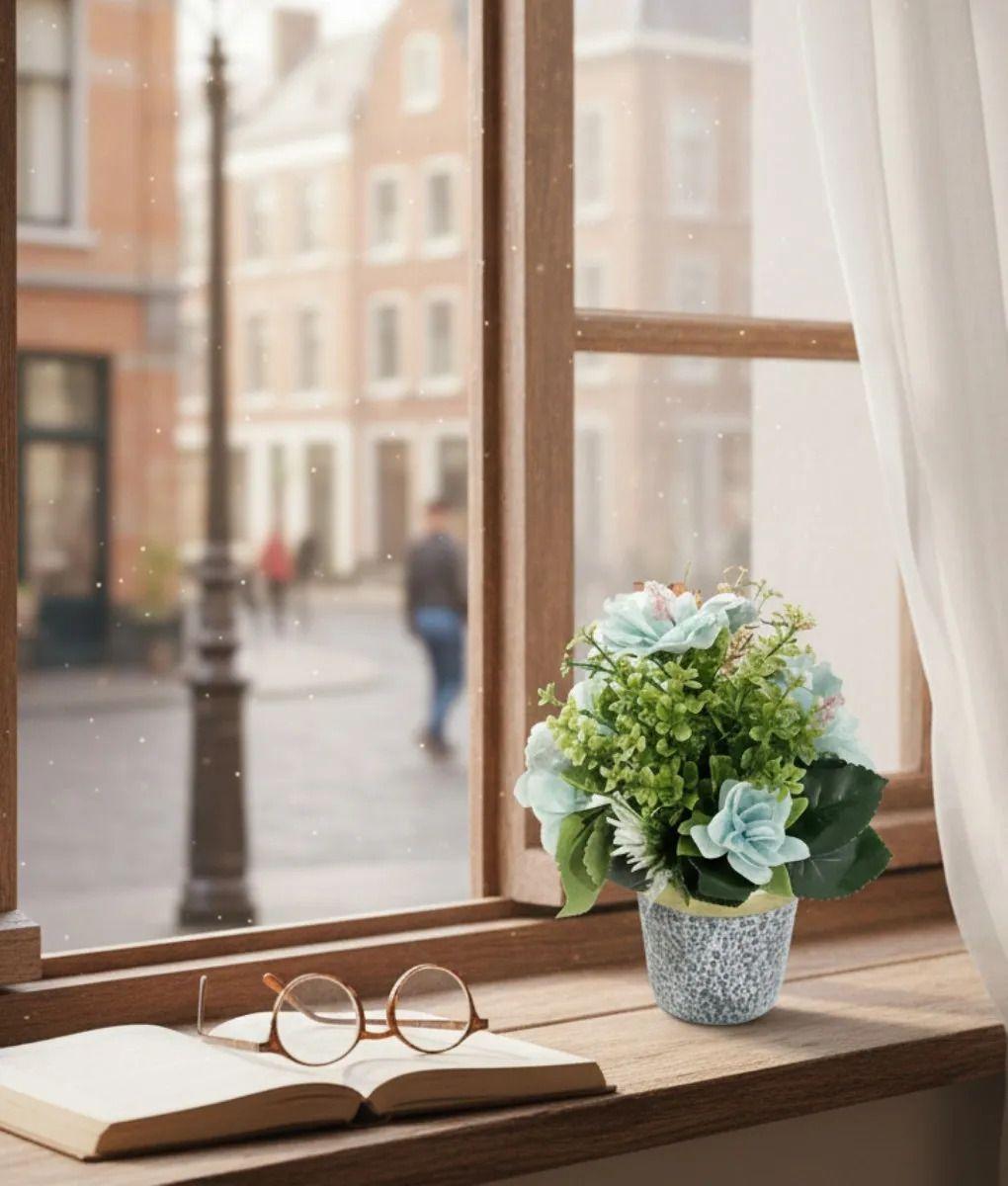 Planta Artificial Decorativa Armonía Floral Compacto Jhn-4