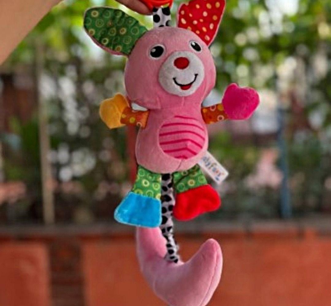 Sonajero Colgante Movil Diseño Conejito Bebe 3-M Cuna Lau-1