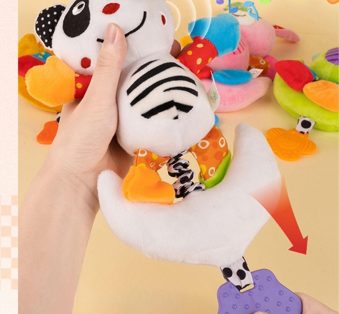 Sonajero Colgante Movil Diseño Conejito Bebe 3-M Cuna Lau-4